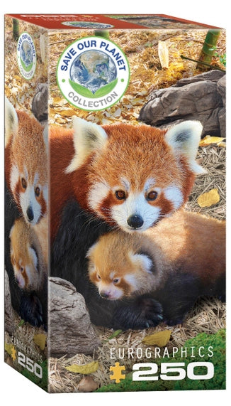 Puzzle Urși Panda roșii