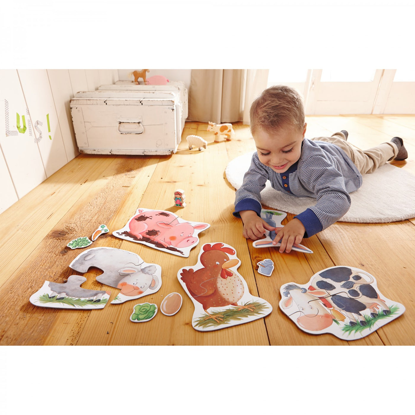 Primul meu puzzle Ferma