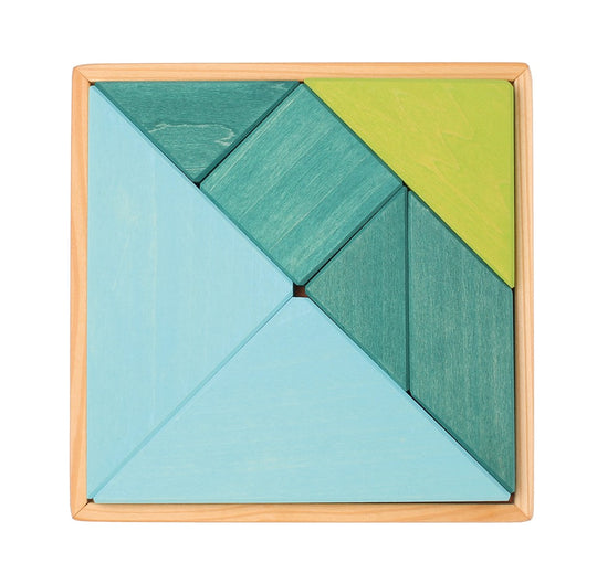 Tangram turcoaz