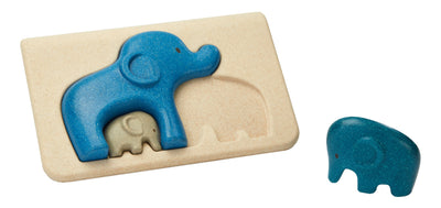 puzzle Elefanti Plan Toys - jucarii ecologice