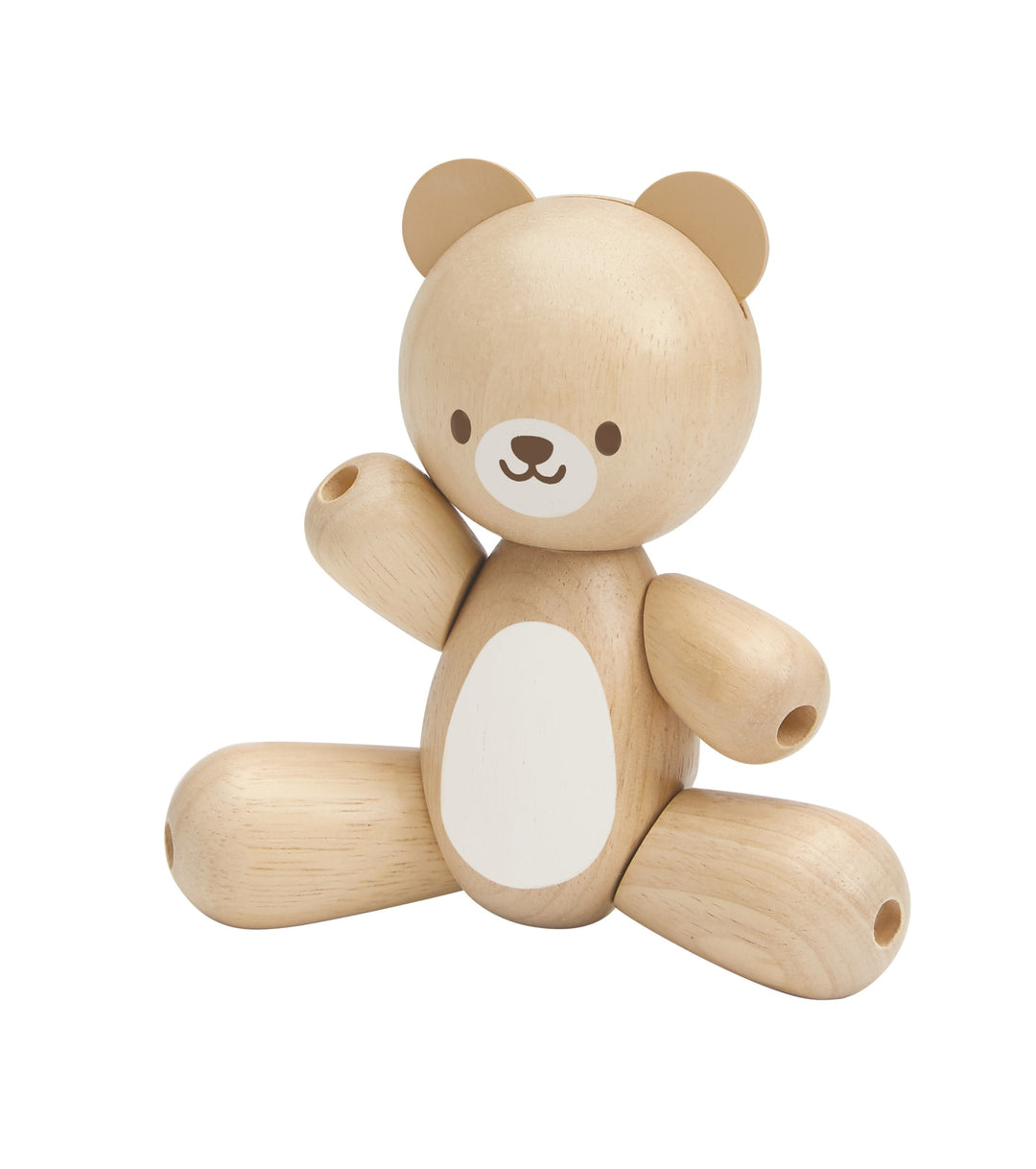 Plan Toys Ursulet de lemn copii 1 - 5 ani