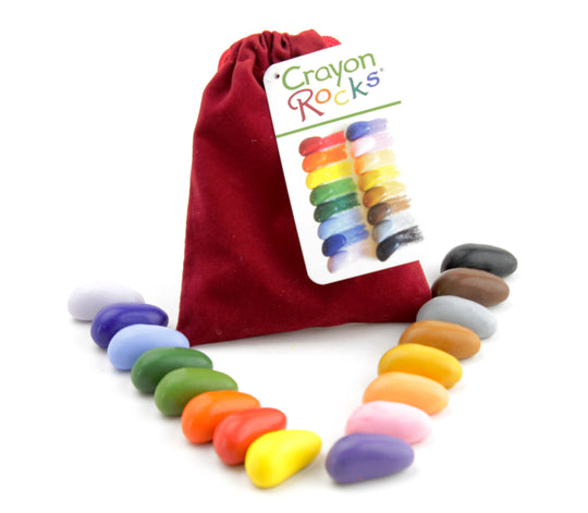Crayon Rocks - 16 pietricele de colorat