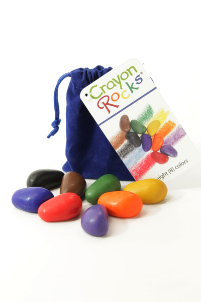 Crayon Rocks pietricele de colorat din ceara de soia | primele culori ale copiilor 3 ani +