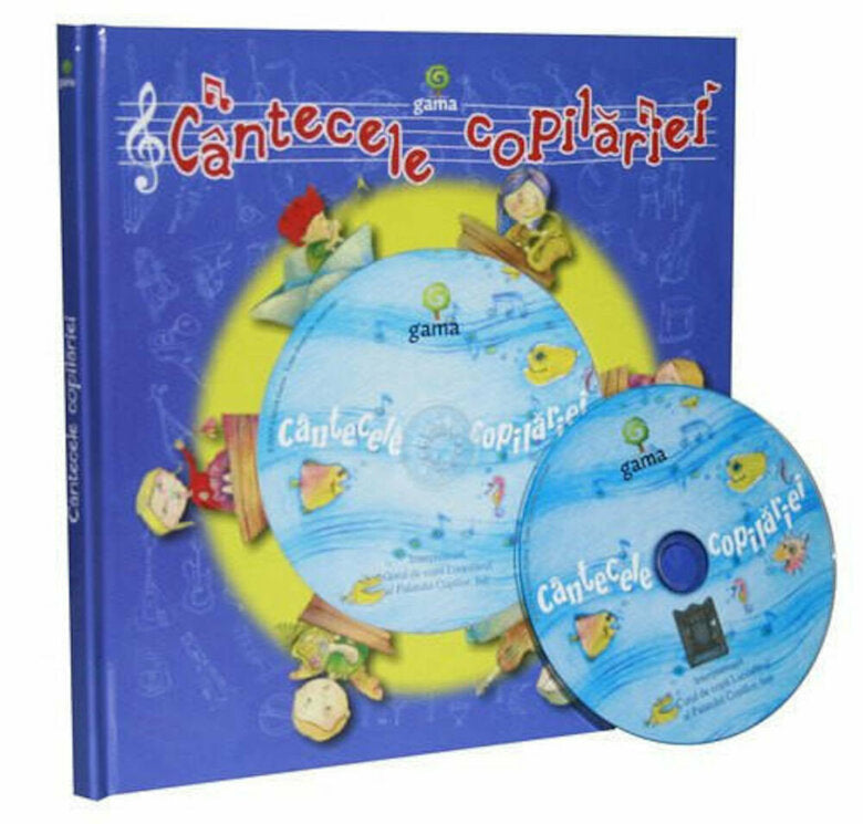 Cântecele copilăriei - carte cu CD