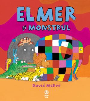 Elmer si monstrul - carte ilustrata pentru copii 
