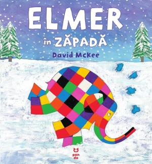 Elmer in zapada - David McKee - carte ilustrata copii