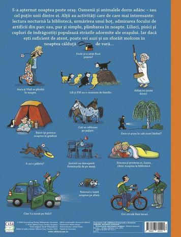 Hoinari prin anotimpuri Noaptea - seria Hoinari carte ilustrata copii