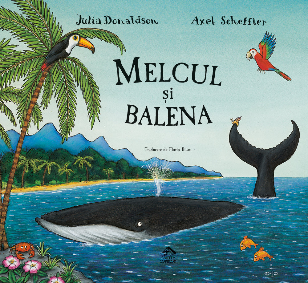 Melcul si balena - Julia Donaldson - carti ilustrate copii